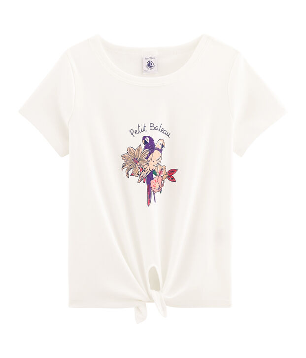 T-shirt meisjes wit