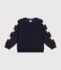 Sweatshirt in warme fleece voor jongens