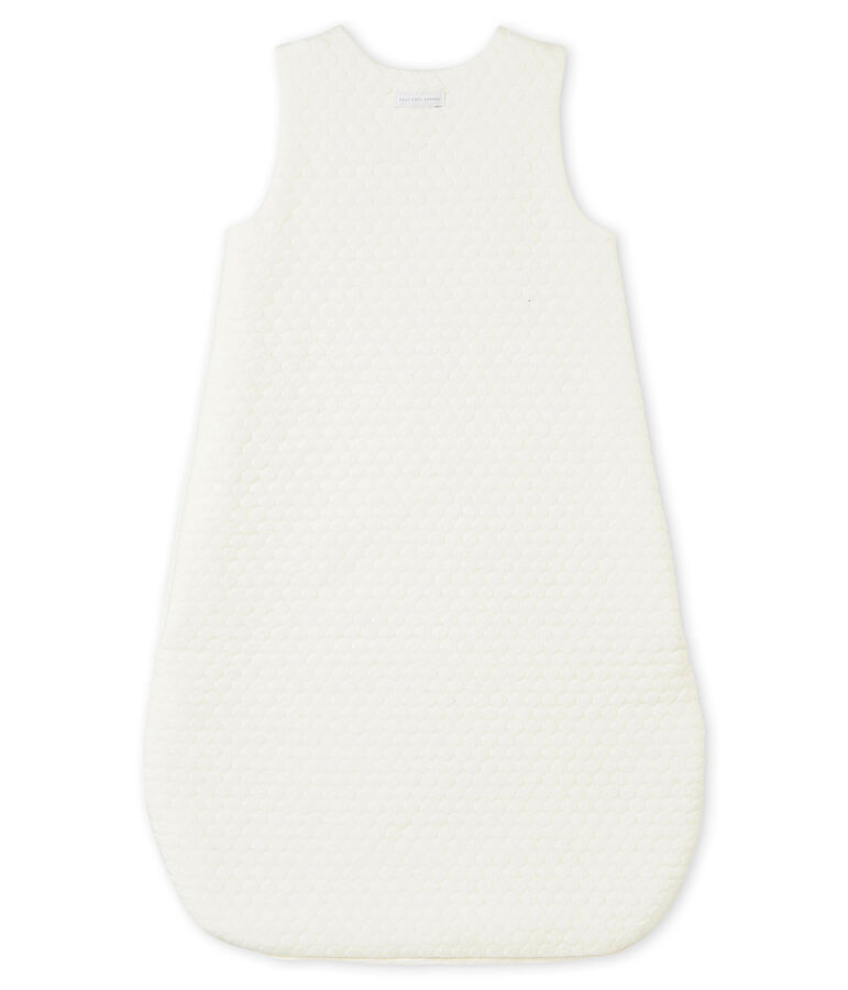 Gigoteuse tubique matelass&eacute; b&eacute;b&eacute; mixte blanc