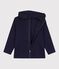 Katoenen hoodie met rits voor kinderen blauw SMOKING