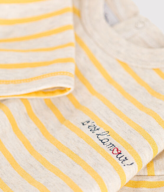 Tee-shirt manches longues en tubique bébé MONTELIMAR/ DAISY