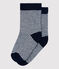 Set van babysokken. blauw SMOKING/wit MARSHMALLOW
