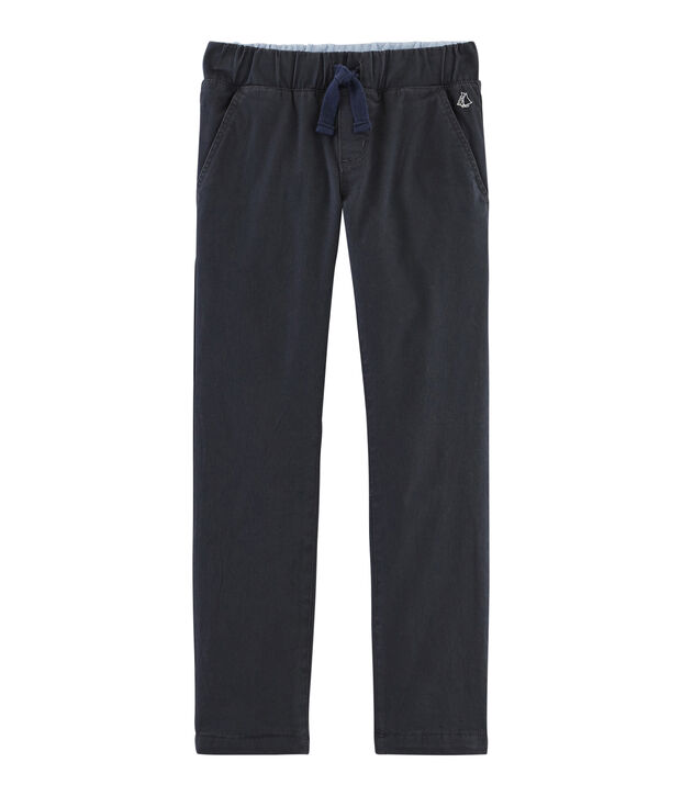 Pantalon doubl&eacute; chaud enfant gar&ccedil;on gris