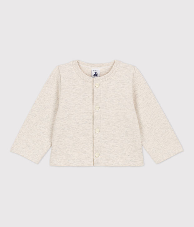 Effen vest in dikke jersey voor baby's MONTELIMAR CHINE