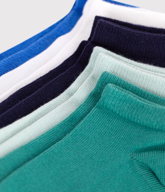 5 paires de chaussettes enfant en coton unies variante 1