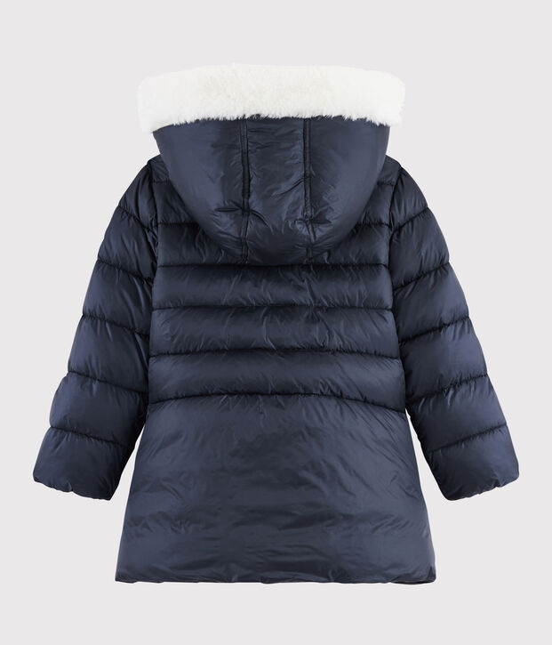 Doudoune enfant Fille bleu marine