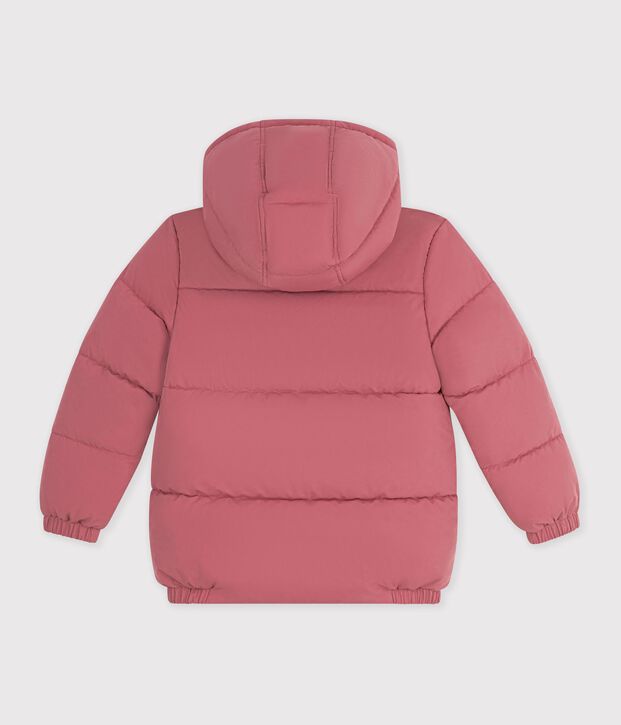 Doudoune enfant unie rose