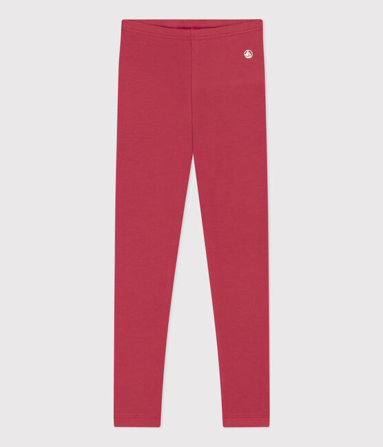 Legging en jersey élasthanne enfant fille rose PAPI