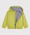 Blouson enfant en PU uni vert MOSS