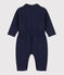 Pakje in dikke jerseystof voor baby's blauw SMOKING
