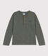 Tee-shirt manches longues en coton enfant garçon