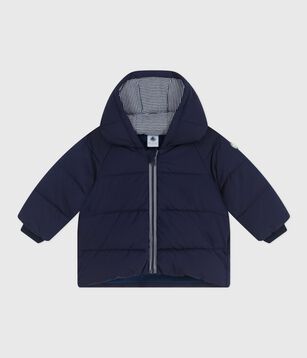 Petit Bateau Mouwloos donsjack voor jongens, blauw, 3 Jaar
