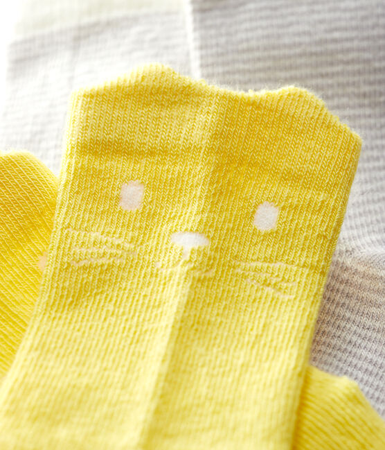 Lot de 2 chaussettes à motif bébé fille variante 1