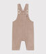 Fluwelen tuinbroek voor baby's