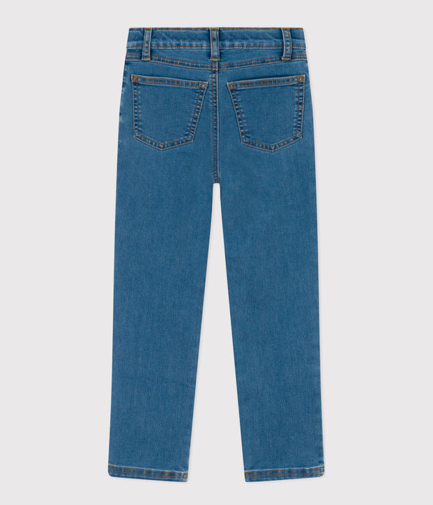 Slim-fit broek van denim voor meisjes blauw