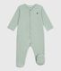Katoenen babypyjama met milleraies-strepen