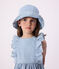 Robe sans manches enfant en coton bleu BLEU CLAIR