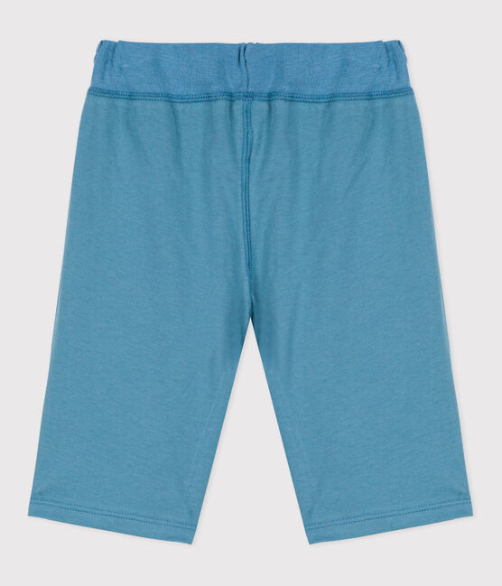 Bermuda en coton enfant garçon bleu LAVIS