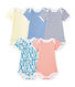 Set van 5 body's met korte mouwen voor babyjongens