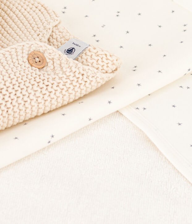 Valise maternit&eacute; en coton multicouleur