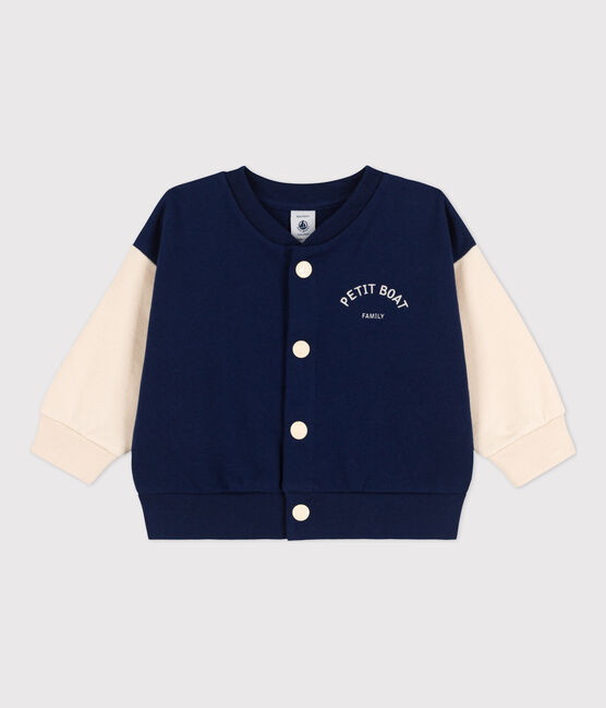 Teddy in molton voor baby's blauw MEDIEVAL/ AVALANCHE