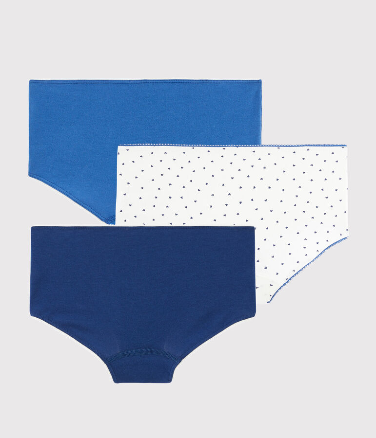 Lot de 3 shorties mini coeurs petite fille variante 1