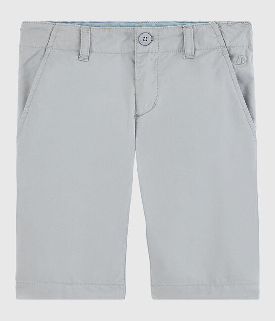 Bermuda en serge enfant garçon gris CONCRETE