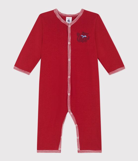 Katoenen babypyjama zonder voetjes STOP