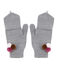 Gants enfant fille gris SUBWAY CHINE
