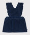 Robe sans manche en velours bébé CREPUSCULE