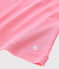 Katoenen T-shirt met korte mouwen voor meisjes roze GRETEL