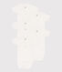 Lot de 5 bodies croisés manches courtes en coton