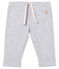 Gebreide broek voor baby meisje grijs POUSSIERE CHINE