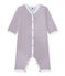 Dors bien sans pieds bébé garçon blanc ECUME/blanc MULTICO