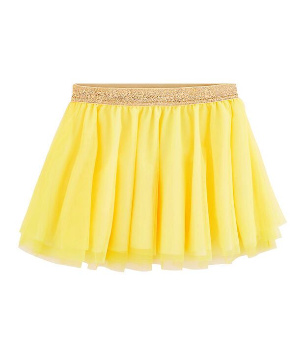 Jupe enfant fille jaune