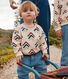 Sweatshirt en molleton bébé