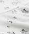 Bas de pyjama fille Mix & Match blanc LAIT/gris GRIS/ MULTICO