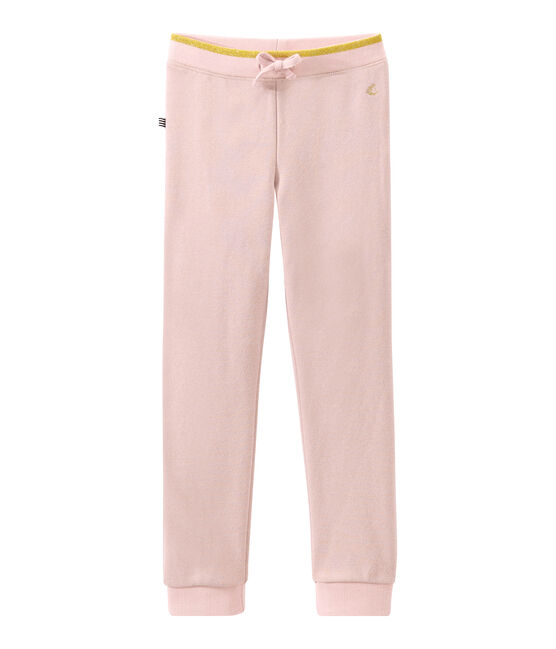 Meisjesbroek roze JOLI/geel DORE