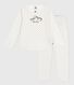Pyjama enfant en coton imprimé pois
