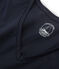 T-shirt met lange mouwen van katoen sea island vrouwen blauw MARINE