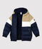 Jongens donsjack blauw SMOKING/wit MULTICO