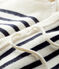 2-delige gebreide set met strepen baby van tricot wit MARSHMALLOW/blauw SMOKING