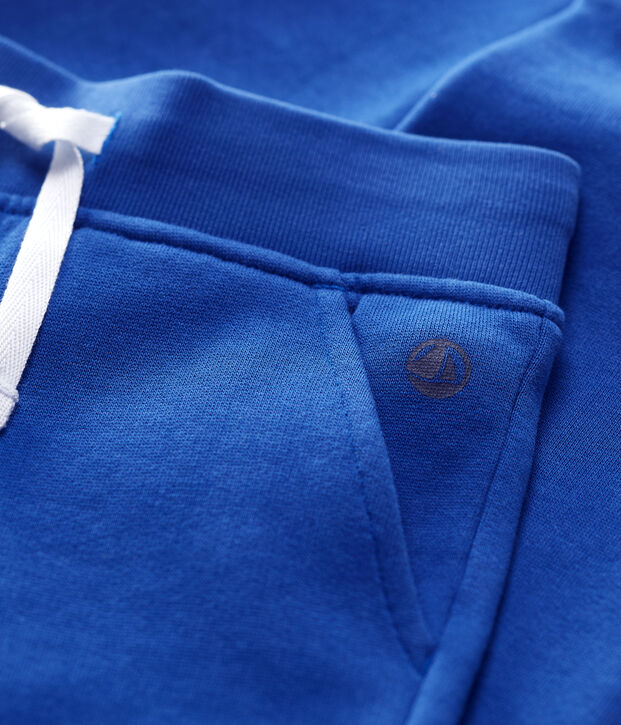 Pantalon de jogging enfant fille / gar&ccedil;on bleu