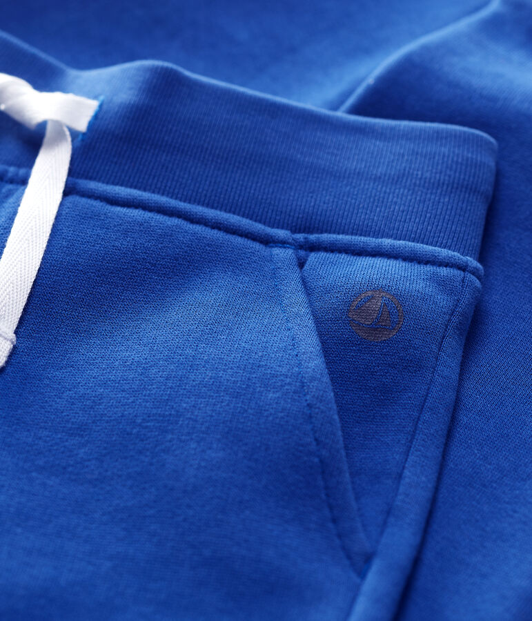 Meisjes/jongens joggingbroek blauw MAJOR