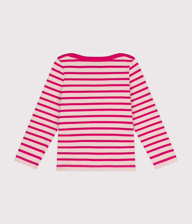Marini&egrave;re en coton &eacute;pais enfant rose/rose