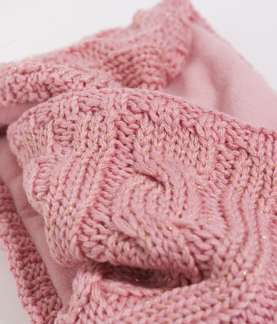 Meisjessnood roze CHARME/geel OR