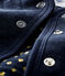 Cardigan van gewatteerde tubic babymeisje blauw SMOKING CN