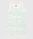 Katoenen golven-jumpsuit voor baby's