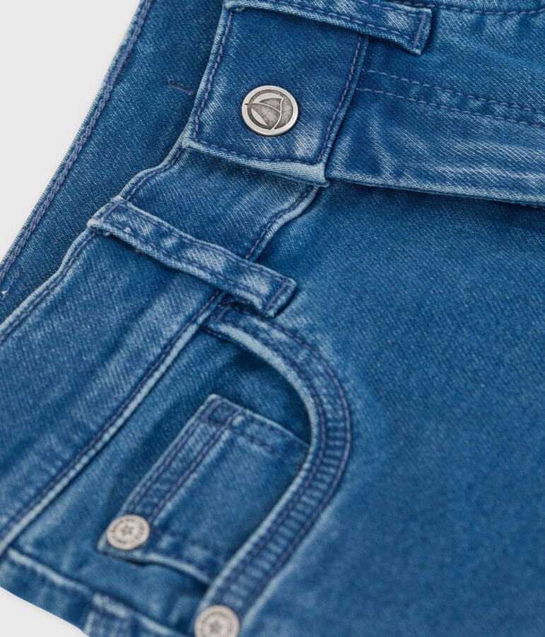 Pantalon denim responsable regular enfant gar&ccedil;on bleu