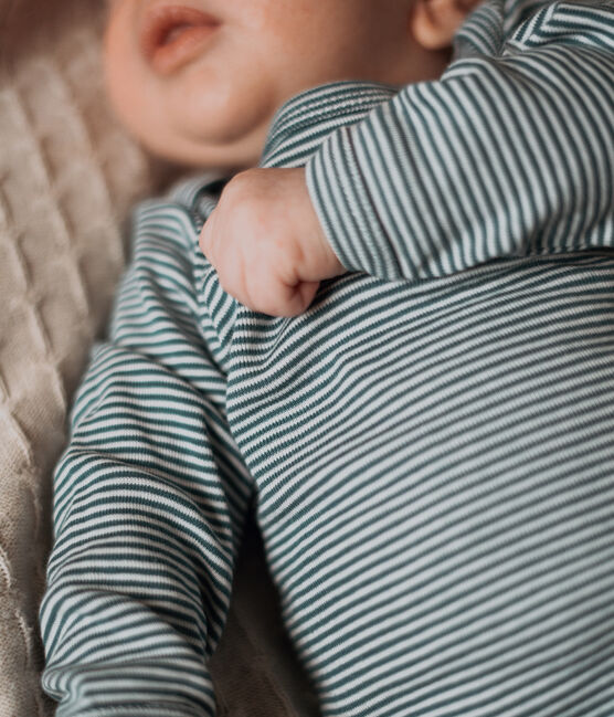 Set van 3 Petit Bateau x Deyrolle bodysuits met lange mouwen voor baby's variante 1